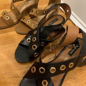 River Island Bella Black Strappy Sandal